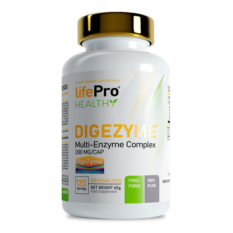 Digezyme 200mg 120 cápsulas Life Pro