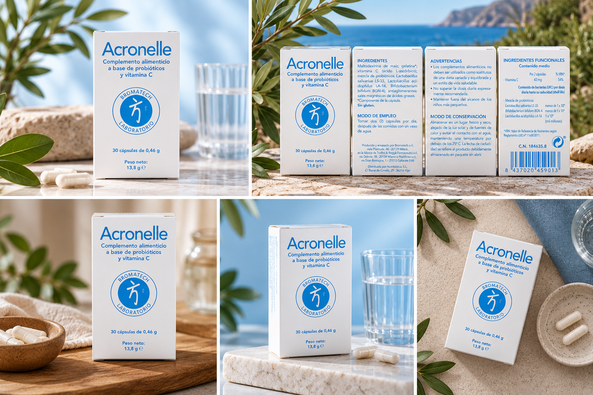 Acronelle 30 cápsulas — Bromatech