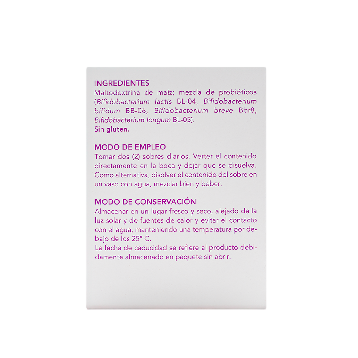 Bifiselle 30 sobres — Bromatech