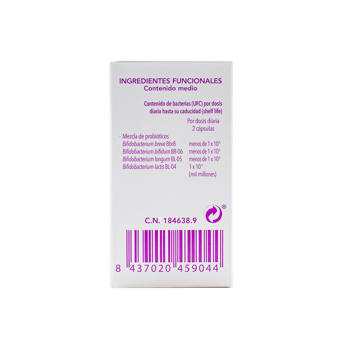 Bifiselle 30 cápsulas — Bromatech
