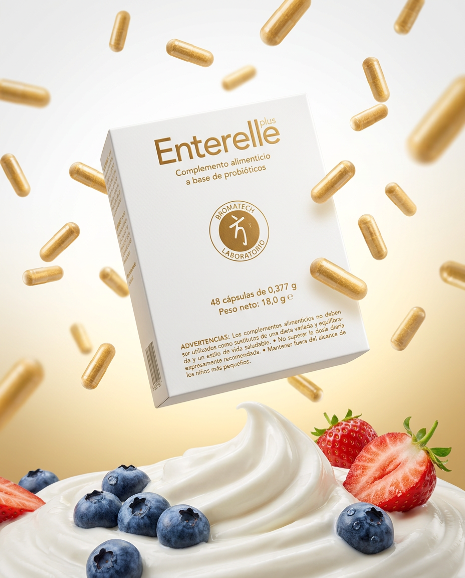 Enterelle Plus 48 cápsulas — Bromatech