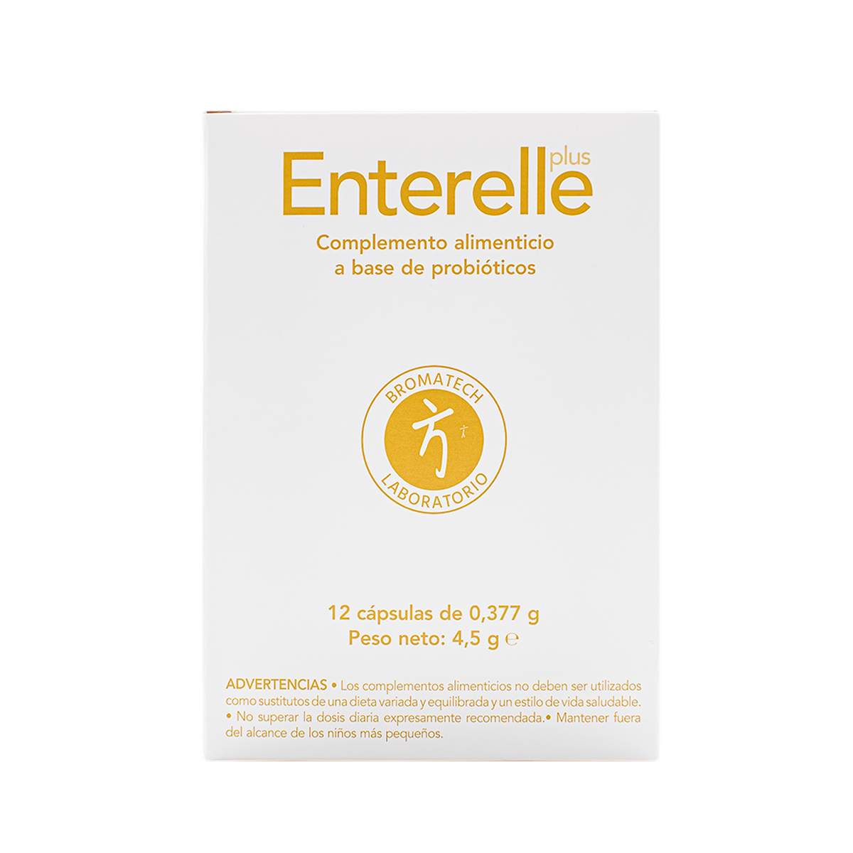 Enterelle Plus 12 cápsulas — Bromatech