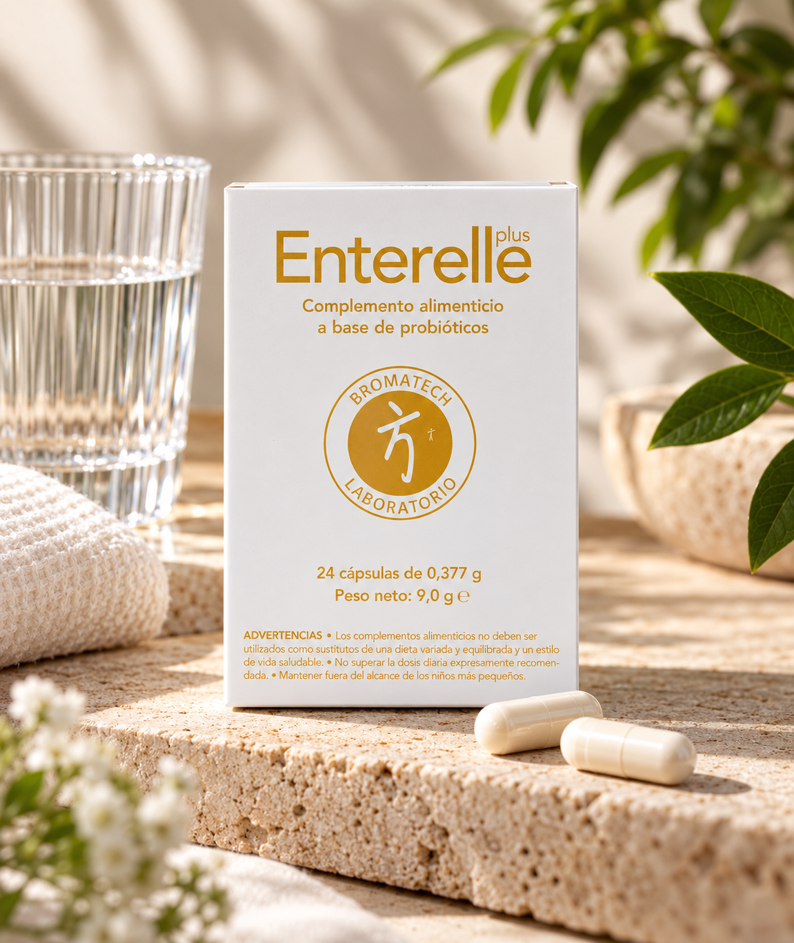 Enterelle Plus 24 cápsulas — Bromatech