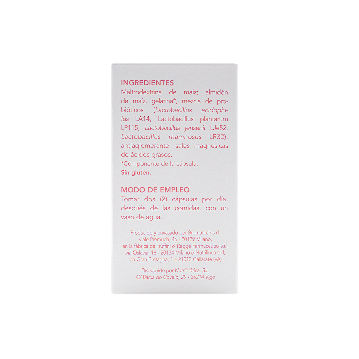 Femelle 30 cápsulas — Bromatech
