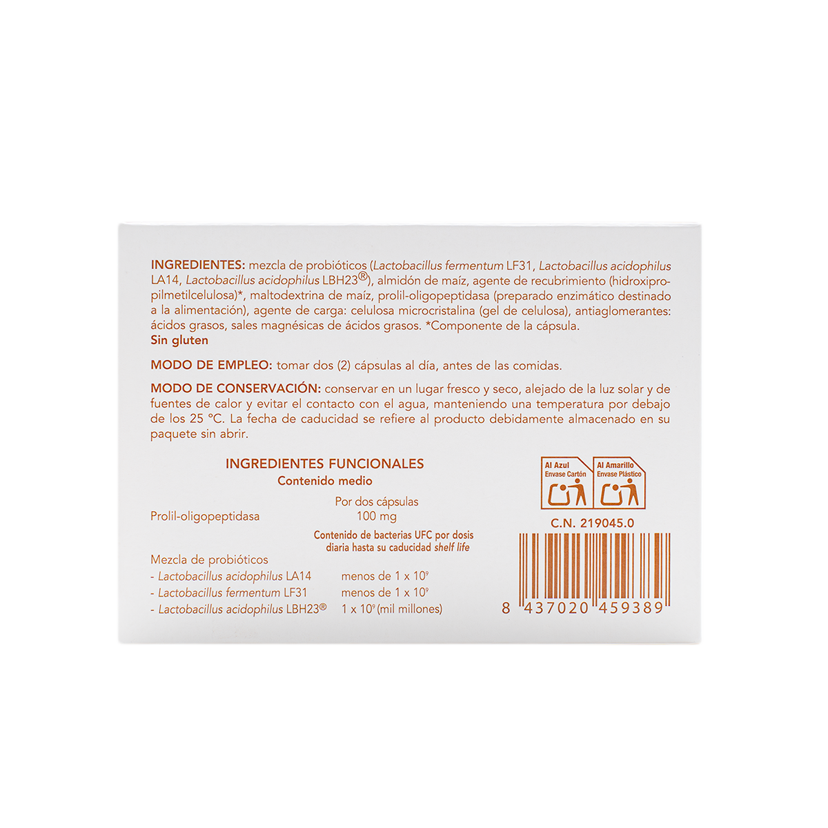 Miloglut 30 cápsulas — Bromatech
