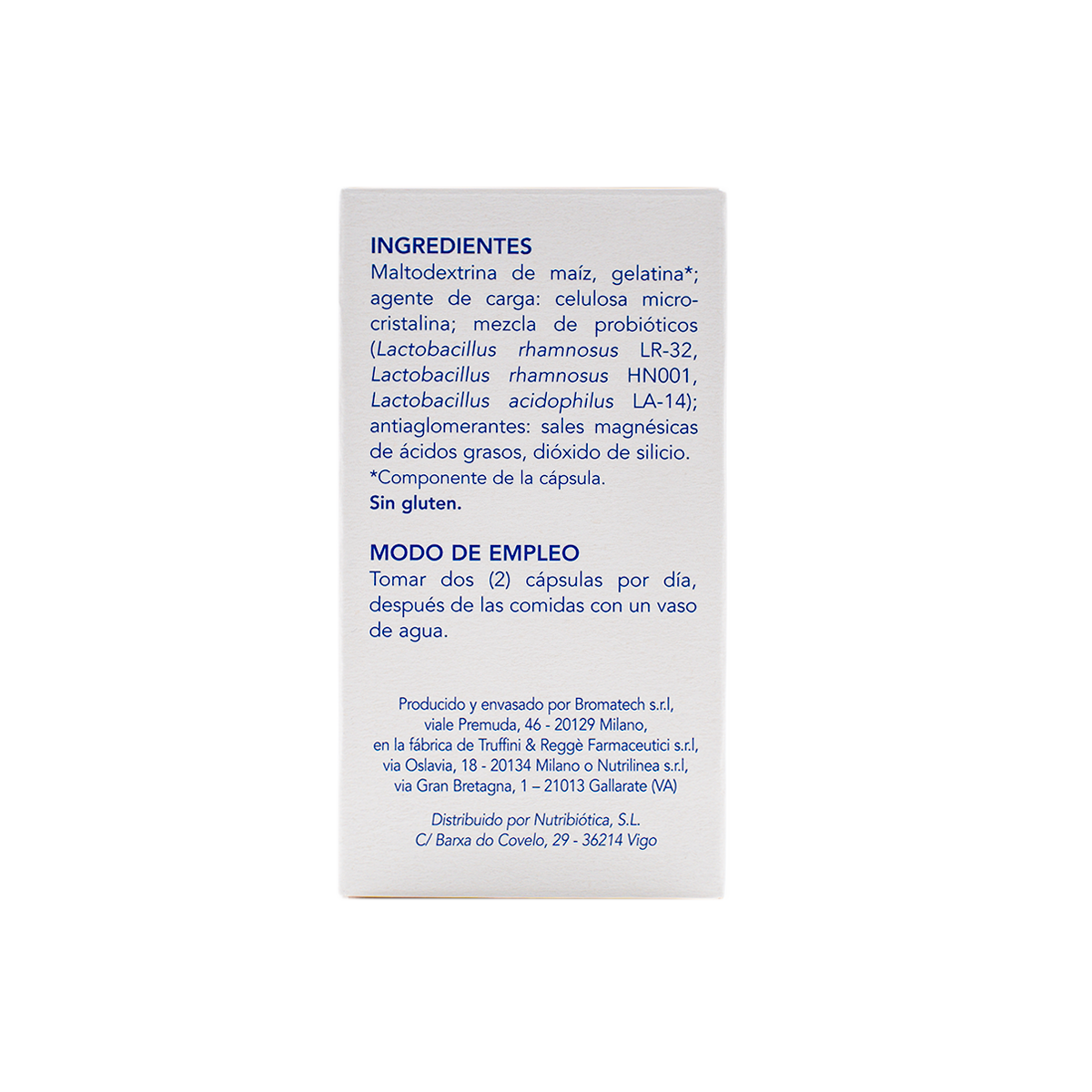 Ramnoselle 30 cápsulas — Bromatech