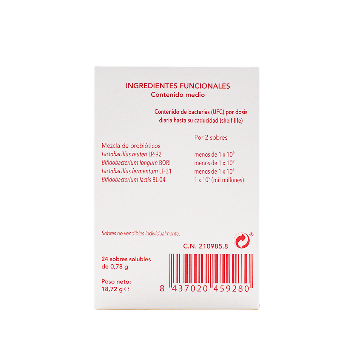 Rotanelle Plus 24 sobres — Bromatech