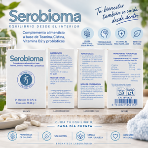 Serobioma 24 cápsulas — Bromatech
