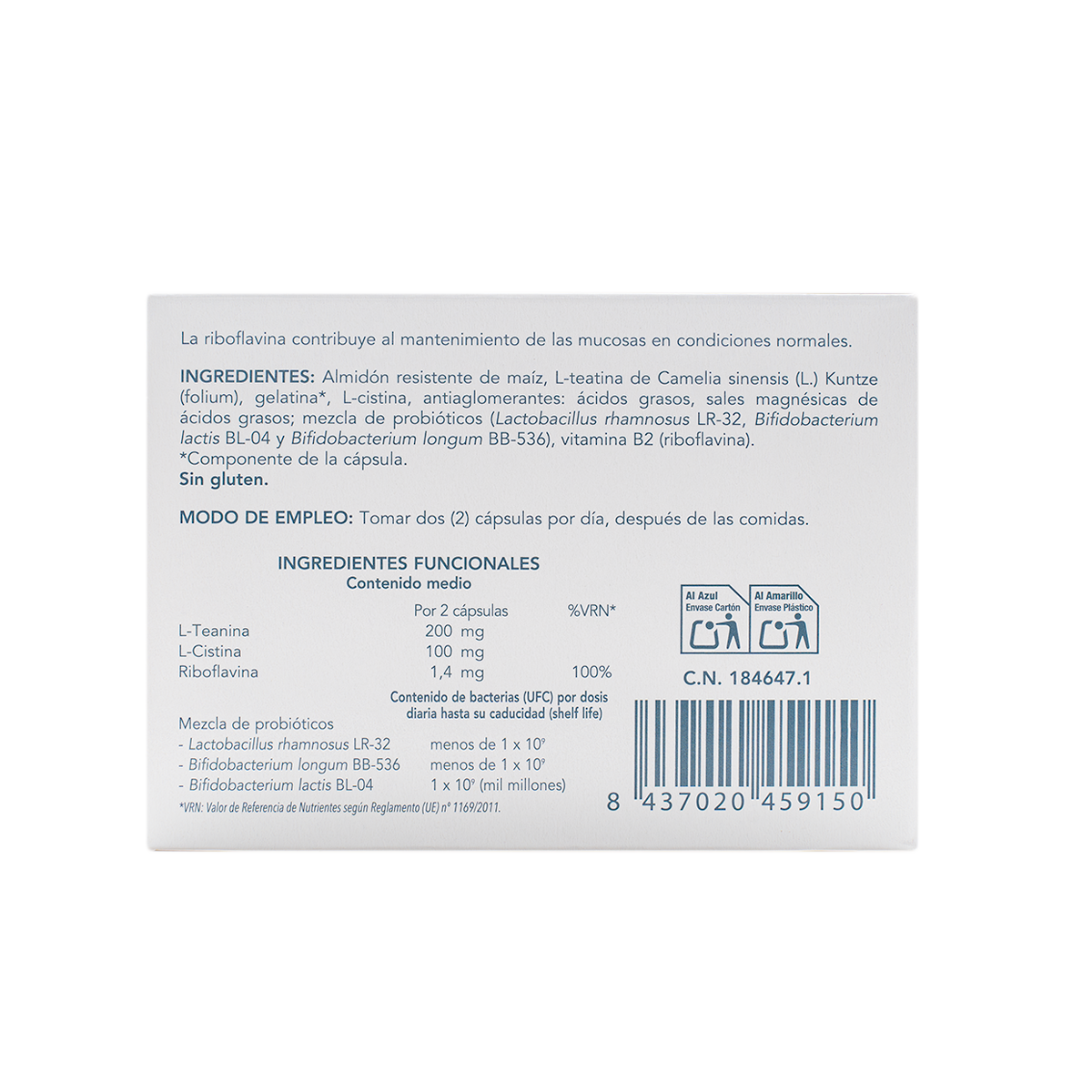 Serobioma 48 cápsulas — Bromatech