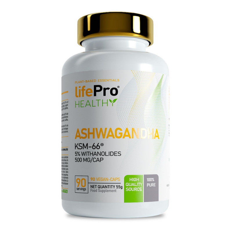 Ashwagandha KSM-66 500mg 90 cápsulas Life Pro